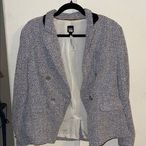 Boss Gray Tweed Jacket